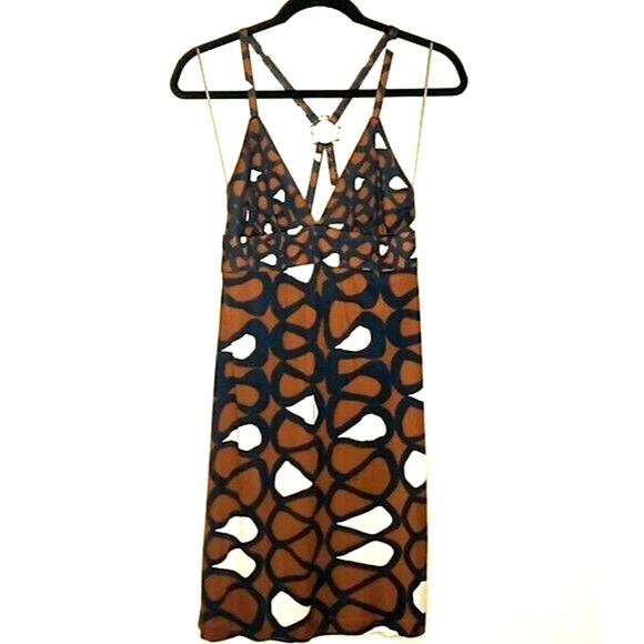 Trina Turk Dresses & Skirts - Trina Turk Silk Halter Mini Dress Resortwear - 6